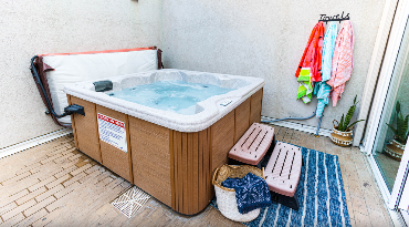 Private Hot Tub on Tybee Island