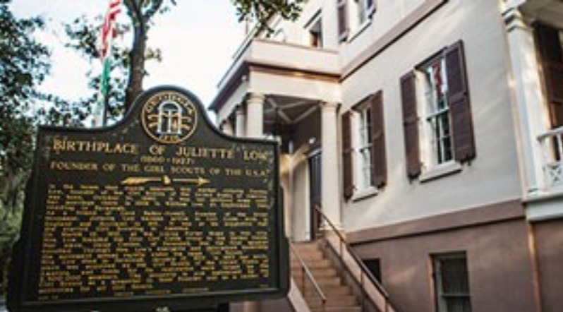 Front Of Davenport House Museum