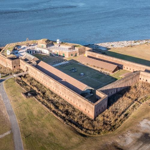 Fort Jackson From Above