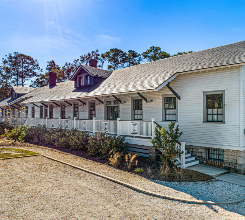 Front Of Quarters At The Commissary