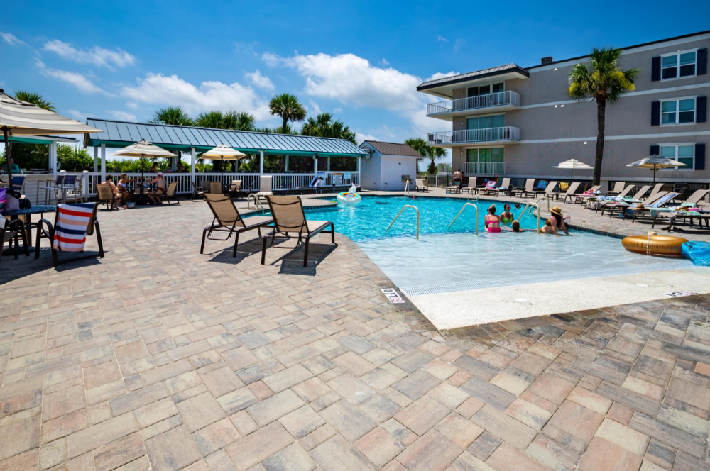 Pool at Brass Rails Villas