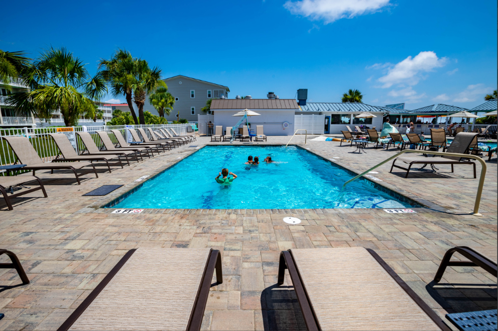 Hot Tub At Brass Rails Villas